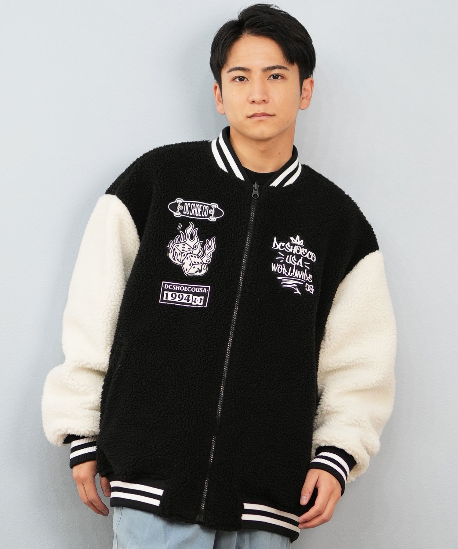 【美品希少】ポリスノーツ スタジャン クリーニング済 MinoriTY（マイノリティ） スタジャン 「qsssy×MinoriTY」MID-GAUGE