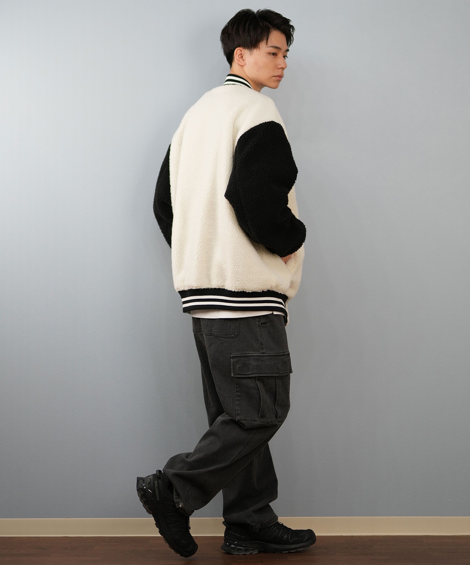 DC ディーシー アウター スタジャン メンズ スタジアム ジャケット