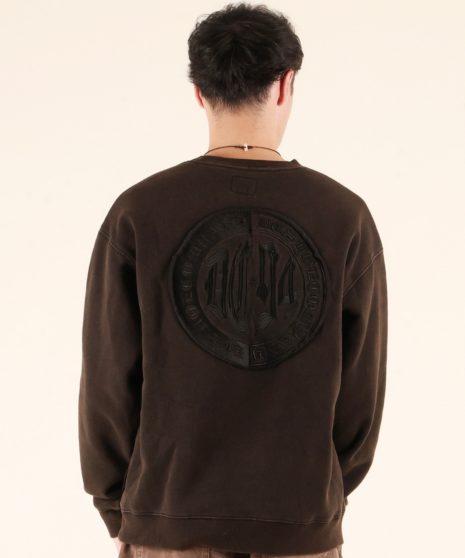 DC ディーシー トレーナー スウェット メンズ 裏起毛 DPO254058M ムラサキスポーツ限定(BKB-M)