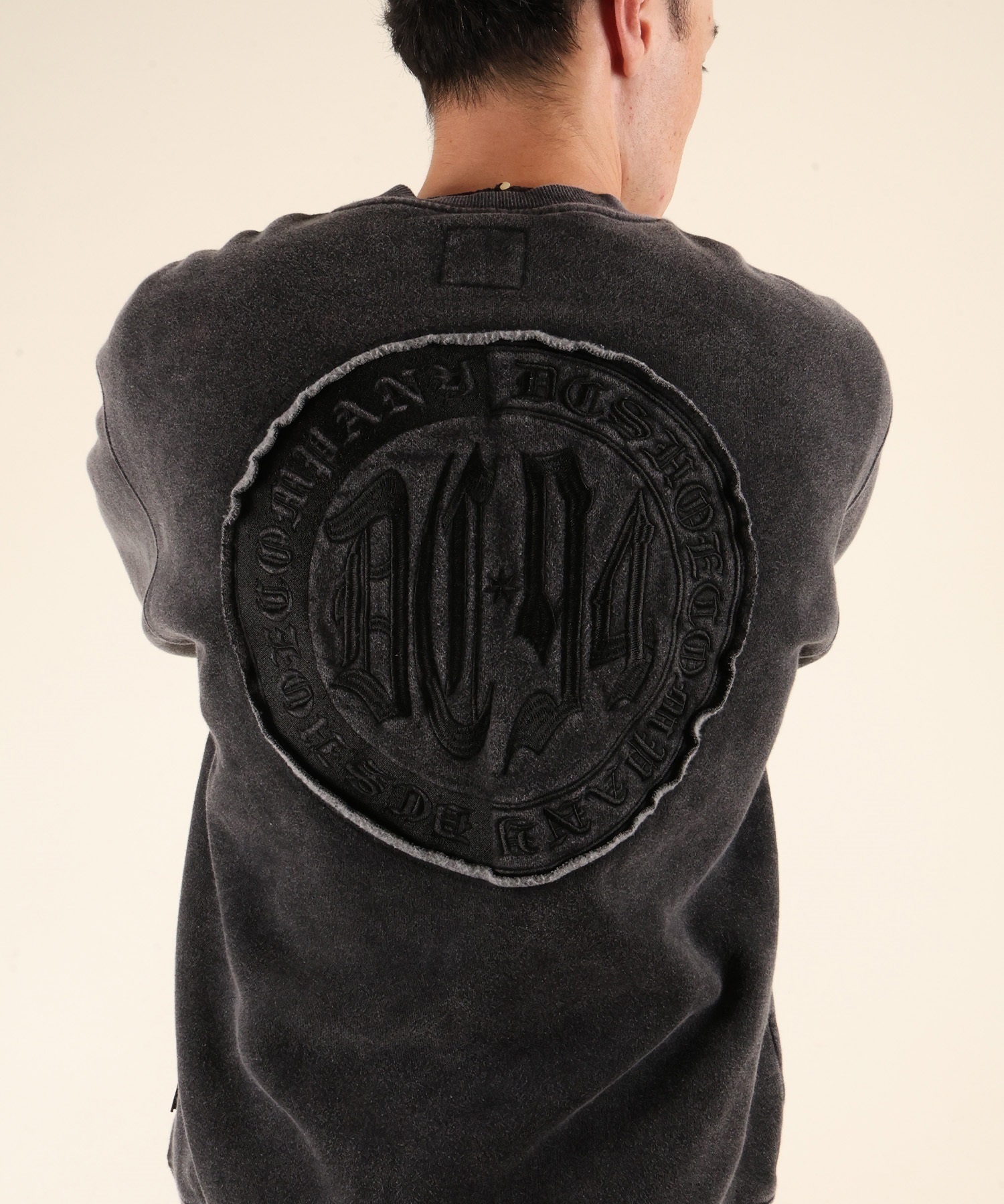 DC ディーシー トレーナー スウェット メンズ 裏起毛 DPO254058M ムラサキスポーツ限定(BKB-M)