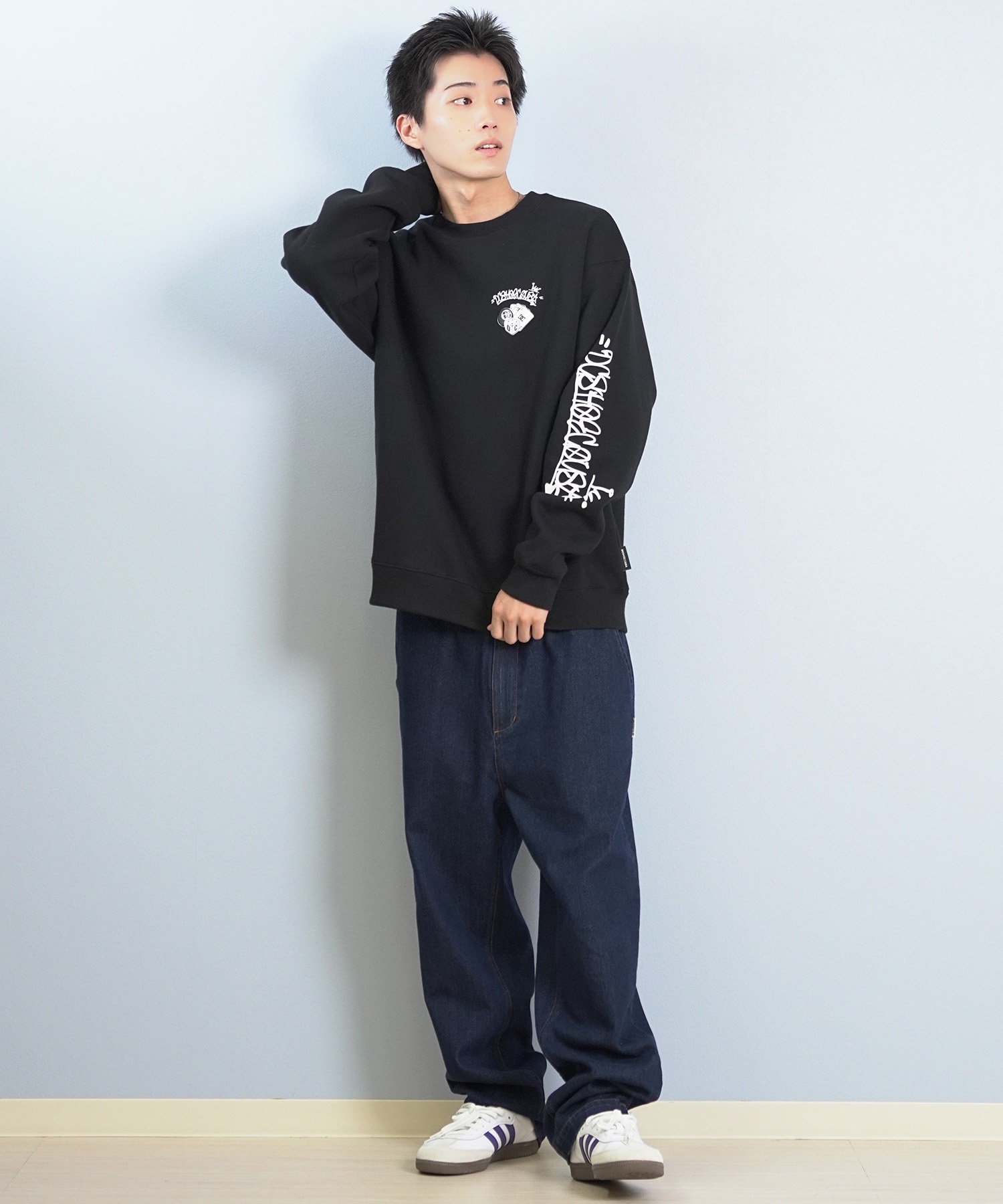 ディジー様　THE ROW ブラック スウェット XS トレーナー ディジー様 THE ROW ブラック スウェット XS トレーナー