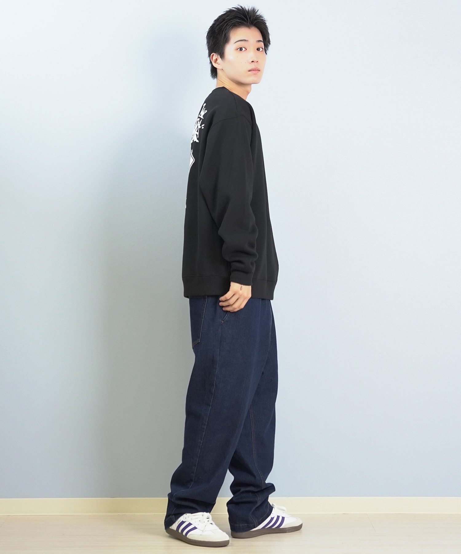 DC ディーシー トレーナー スウェット メンズ クルーネック バック