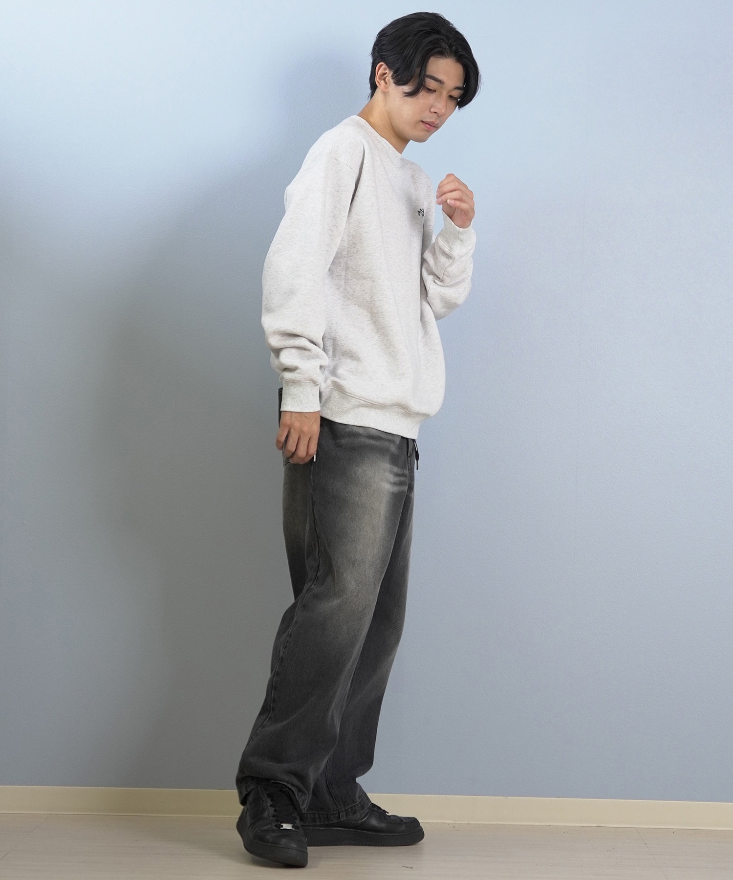 DC ディーシー トレーナー スウェット メンズ クルーネック バック