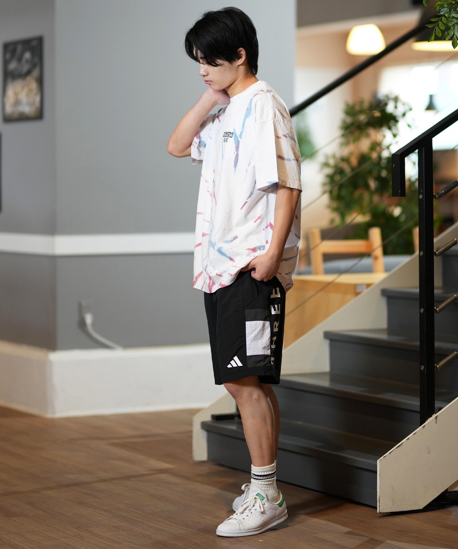 DC ディーシー 半袖 Tシャツ メンズ バックプリント オーバーサイズ DST251091(WHT2-M)