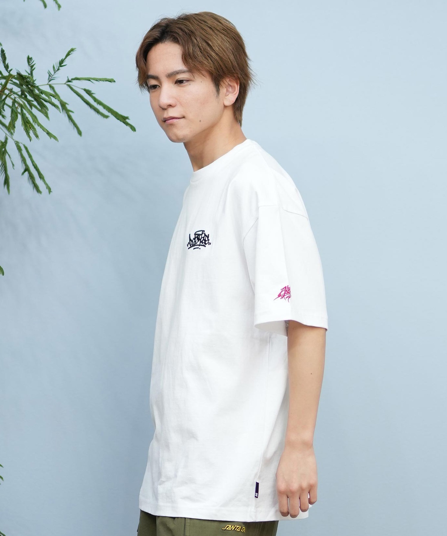 DC ディーシー 半袖 Tシャツ メンズ バックプリント ルーズシルエット 25 GRAFFITTI SS DST251097(WHT-M)