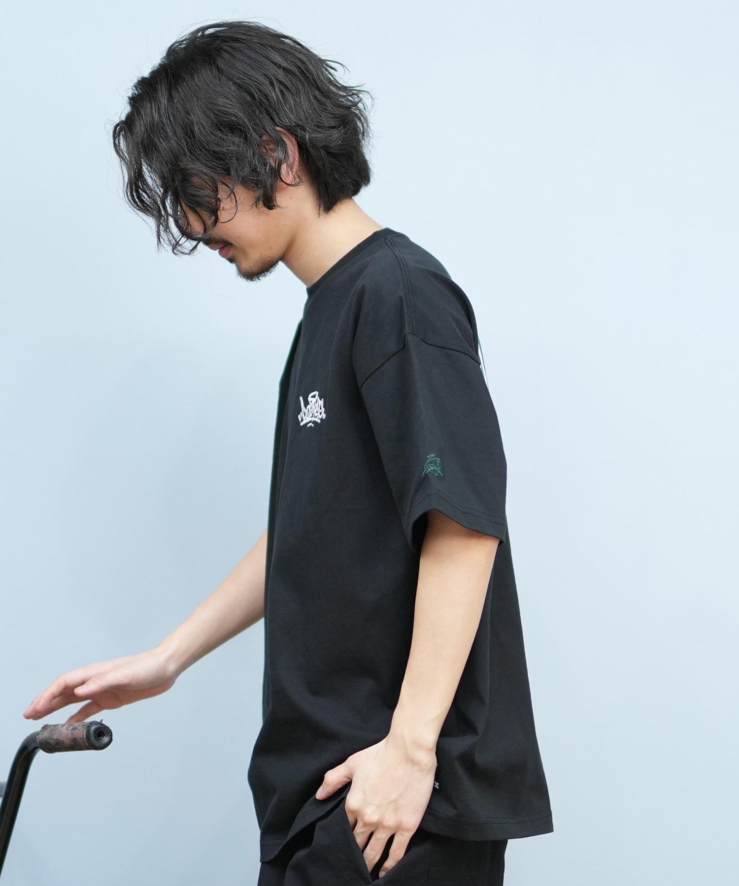DC ディーシー 半袖 Tシャツ メンズ バックプリント ルーズシルエット 25 GRAFFITTI SS DST251097(WHT-M)