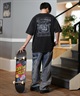 DC ディーシー 半袖 Tシャツ メンズ バックプリント オーバーサイズ ヴィンテージ加工 25 ROCK SKULL SS DST252005(WHT-M)