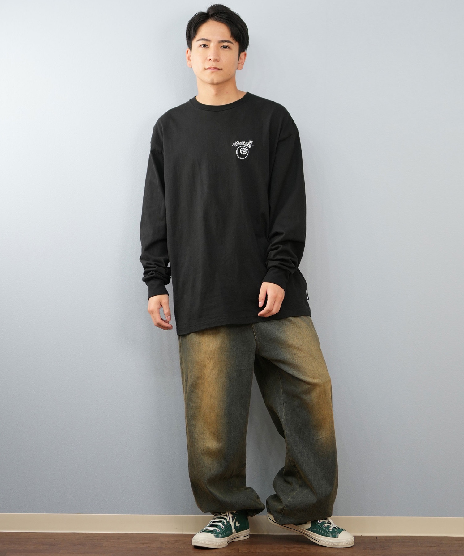 DC ディーシー 長袖 Tシャツ ロンT メンズ バックプリント 25