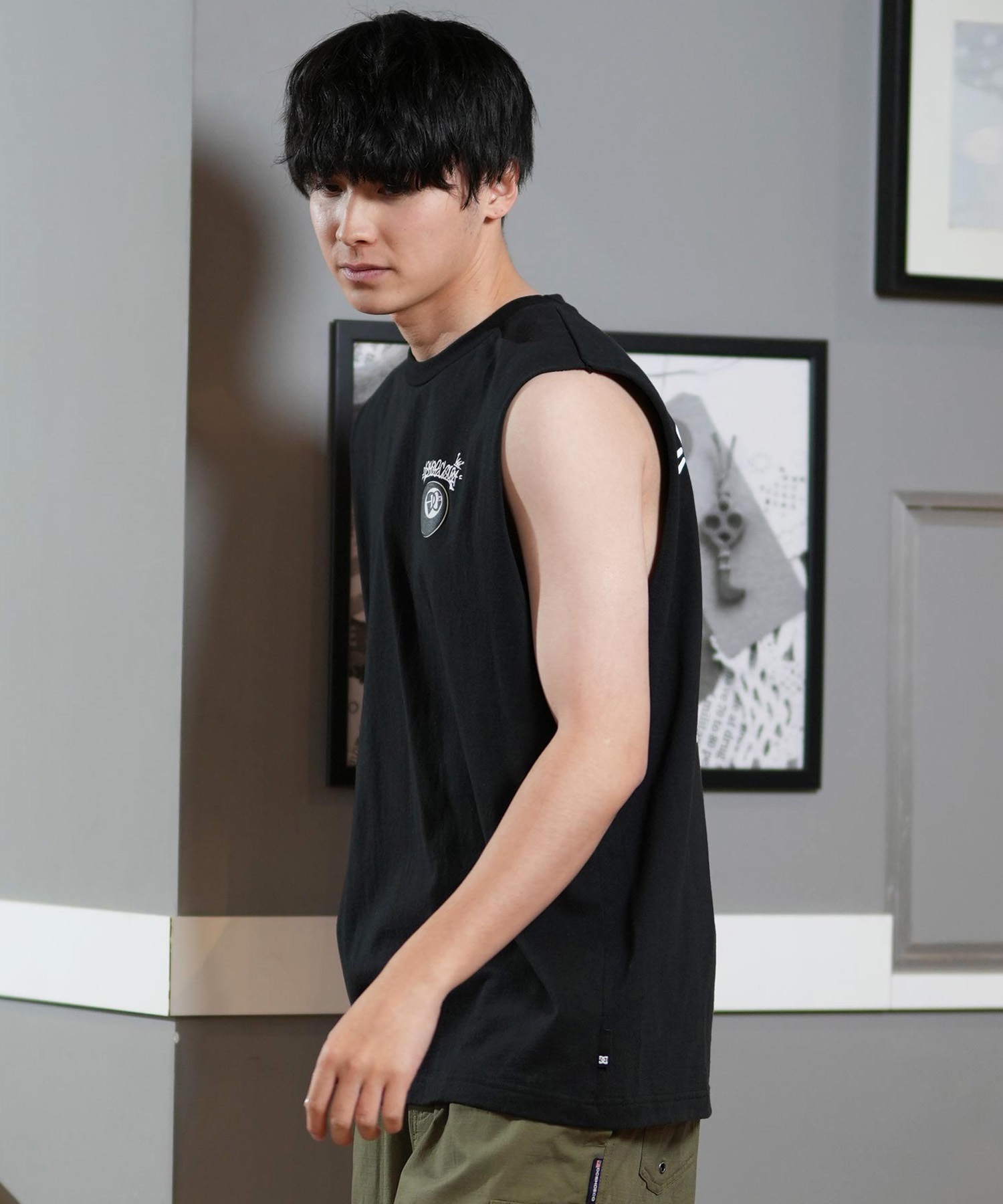 マッスルTタンクトップ darcsport darc sport ブラック DARC SPORT