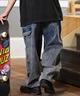 DC ディーシー ロングパンツ デニム メンズ バギーパンツ ダブルニー ワイドシルエット DPT251072(IDC-M)
