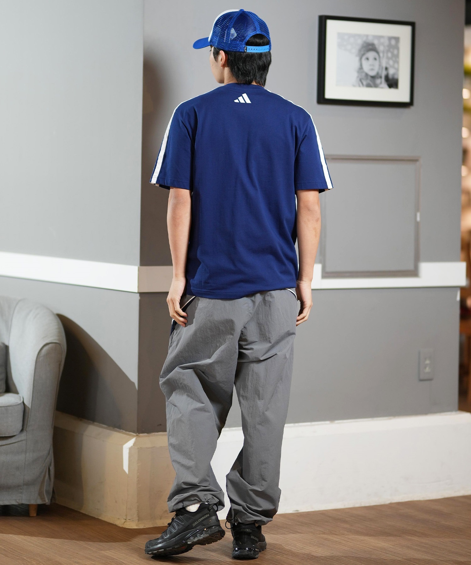 DC ディーシー ロングパンツ トラックパンツ メンズ スーパーワイド セットアップ対応 DPT251075(BLK-M)