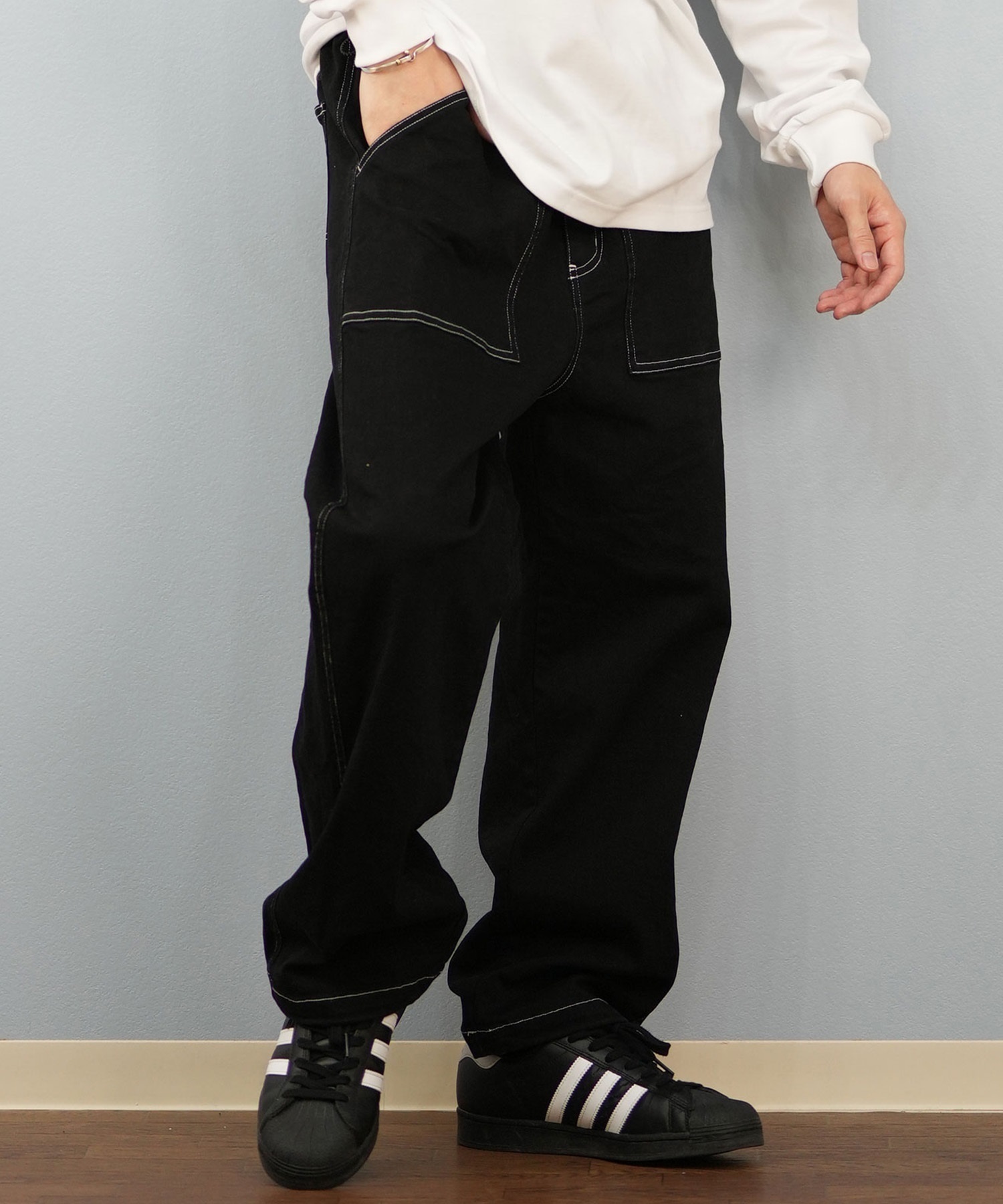 DC ディーシー ロングパンツ メンズ 25 WIDE PAINTER PANT DPT254033