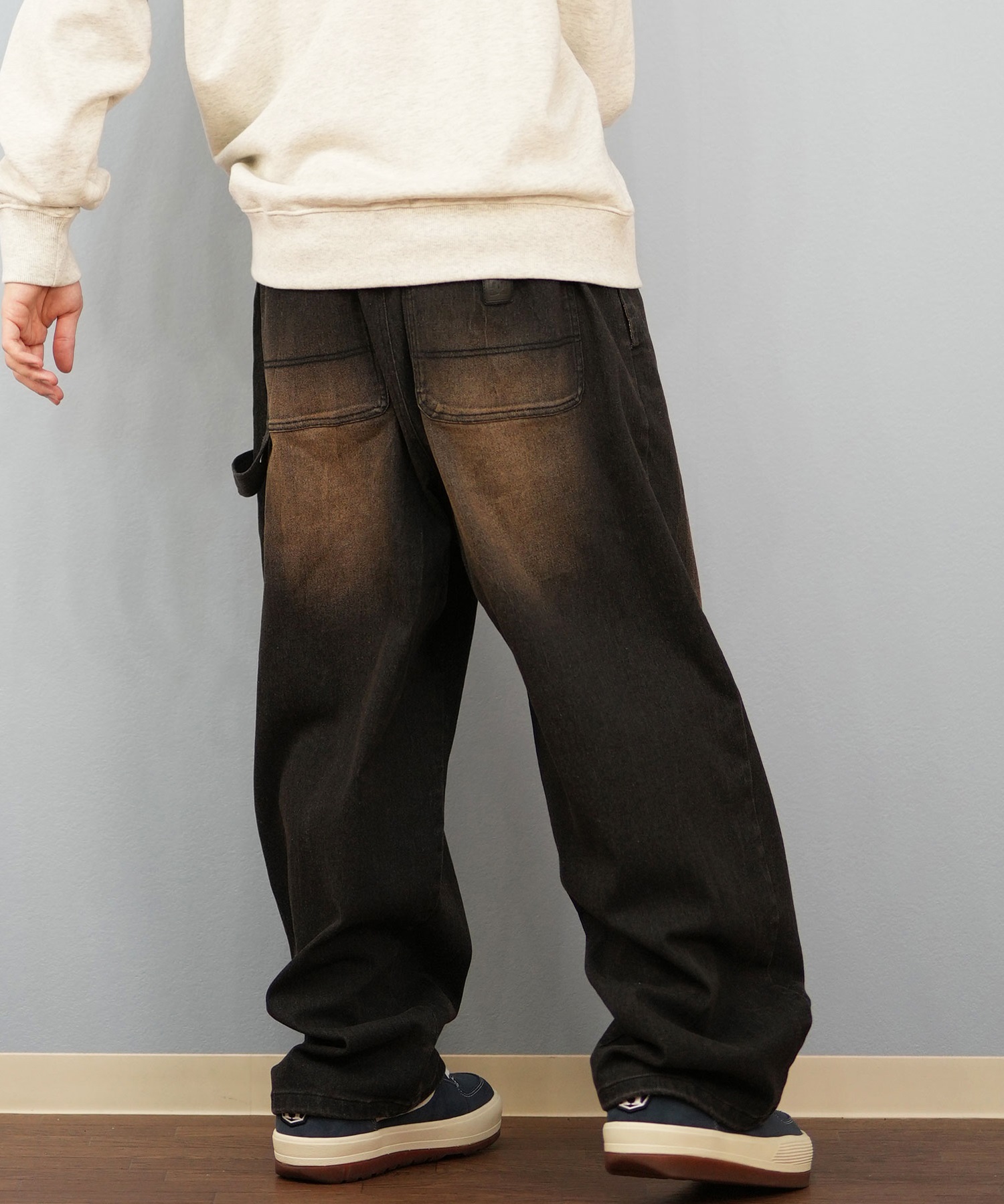 DC ディーシー ロングパンツ ペインターパンツ デニム メンズ バギー