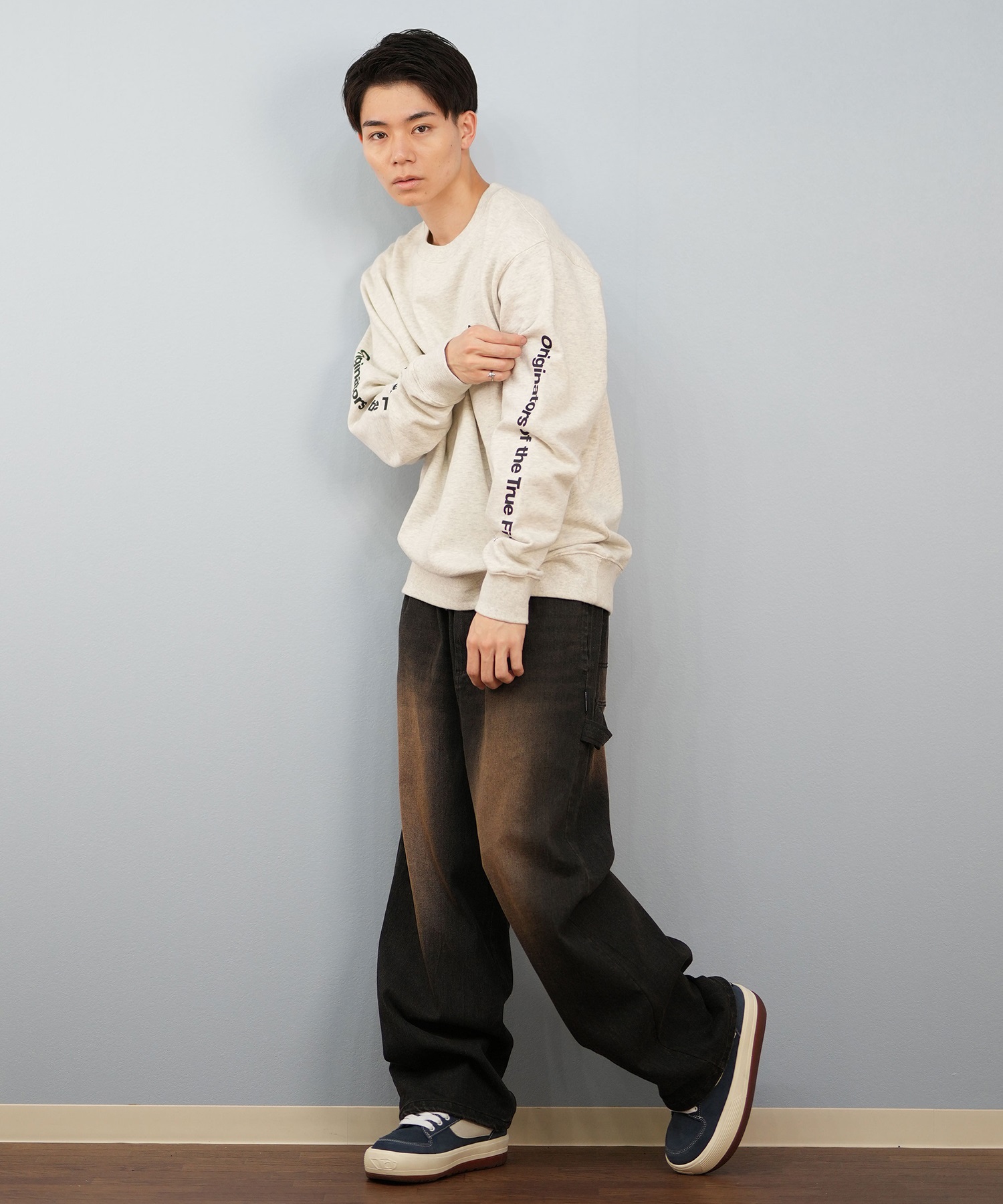 DC ディーシー ロングパンツ ペインターパンツ デニム メンズ バギー