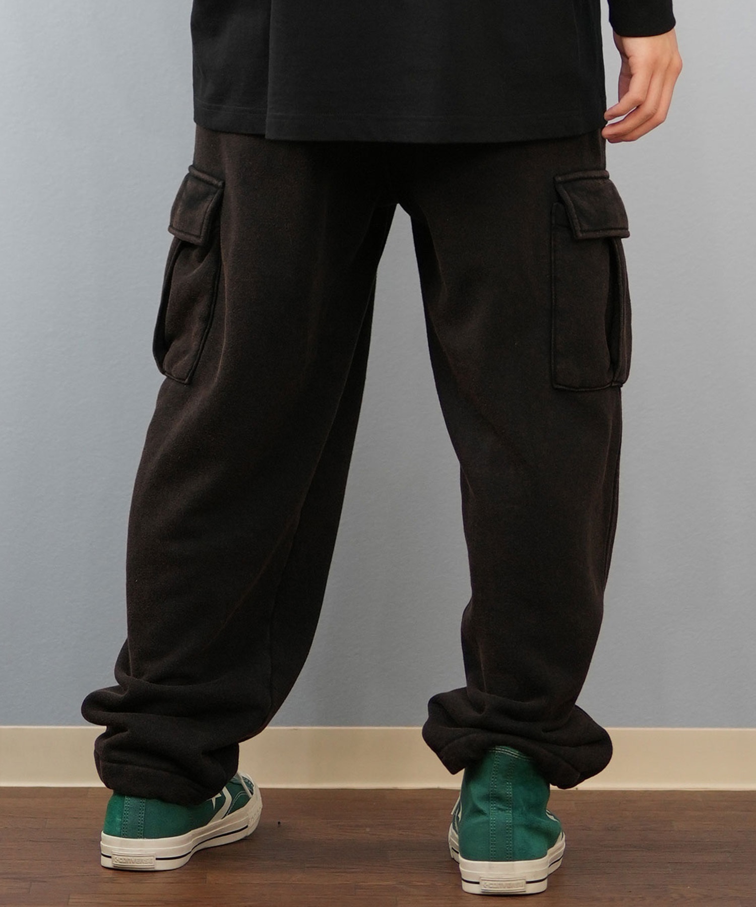 DC ディーシー ロングパンツ メンズ 25 HIDDEN FLEECE CARGO PT DPT254036(BKB2-M)