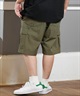 DC ディーシー ショートパンツ メンズ カーゴショーツ ワイドシルエット 25 WIDE CARGO SHORT DWS251078(BLK-M)