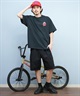 DC ディーシー ショートパンツ メンズ カーゴショーツ ワイドシルエット 25 WIDE CARGO SHORT DWS251078(BLK-M)