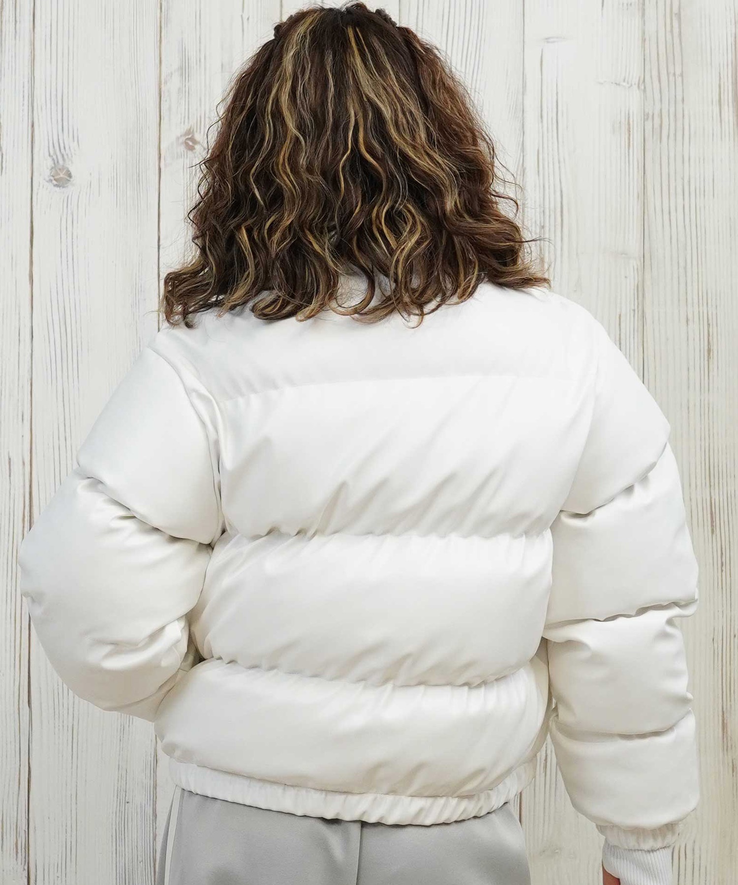 DC ディーシー ダウン ジャケット レディース シンプル ロゴ 中綿