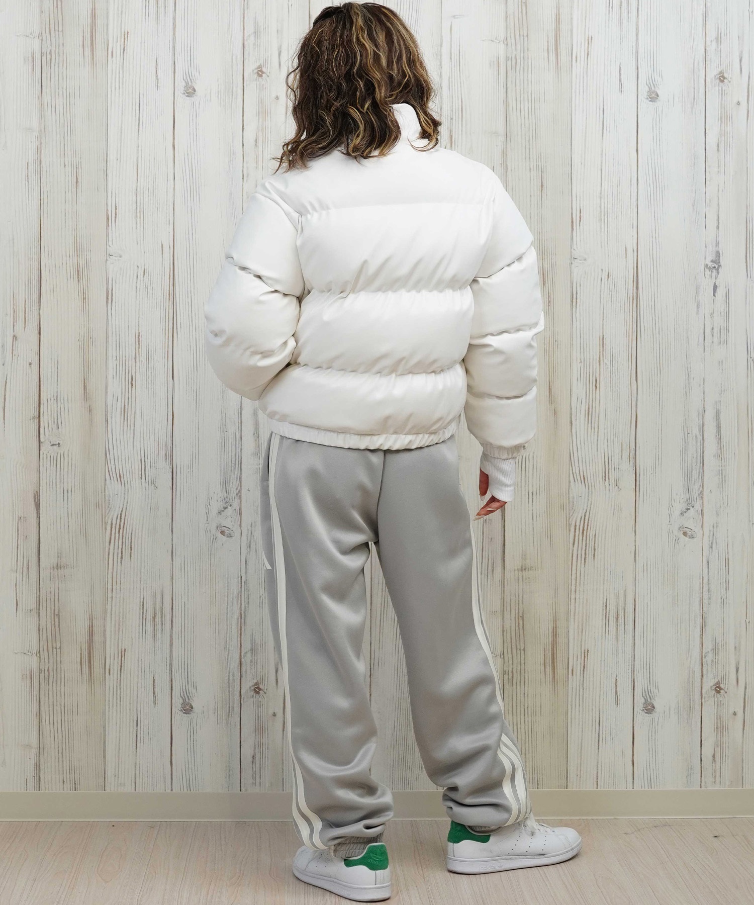 DC ディーシー ダウン ジャケット レディース シンプル ロゴ 中綿