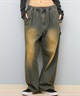 DC ディーシー ロングパンツ レディース デニム パンツ Gパン ワイドペインターパンツ LPT254303(BDB-M)