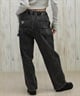 DC ディーシー ロングパンツ レディース デニム パンツ Gパン ワイドペインターパンツ LPT254303(BDB-M)