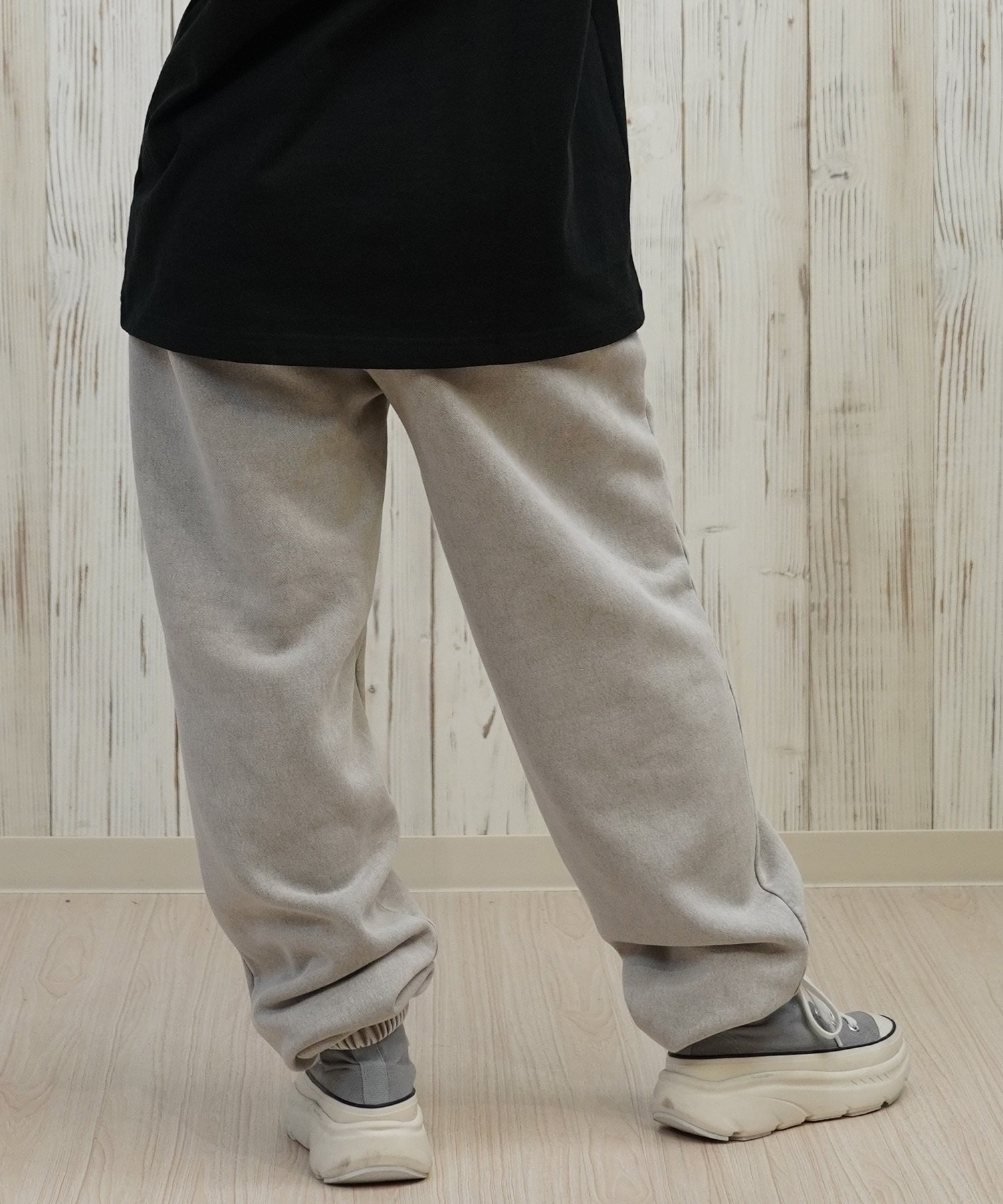 DC ディーシー ロングパンツ レディース スウェット パンツ 裏起毛 セットアップ対応 ワイド スウェットパンツ LPT254304(BES-M)