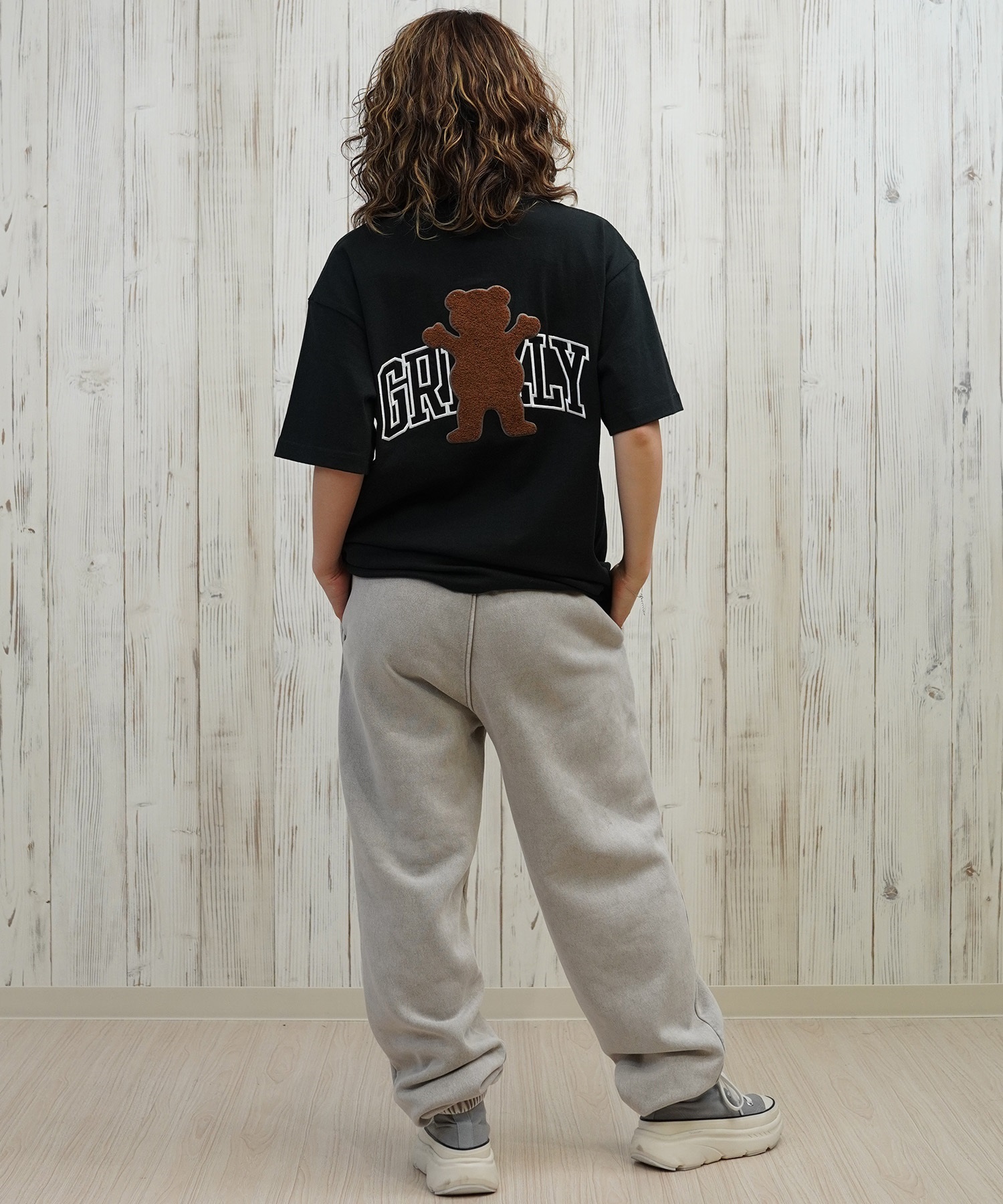DC ディーシー ロングパンツ レディース スウェット パンツ 裏起毛 セットアップ対応 ワイド スウェットパンツ LPT254304(BES-M)