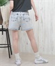 DC ディーシー ショートパンツ レディース デニム ストレッチ 無地 LWS251306(LBL-S)