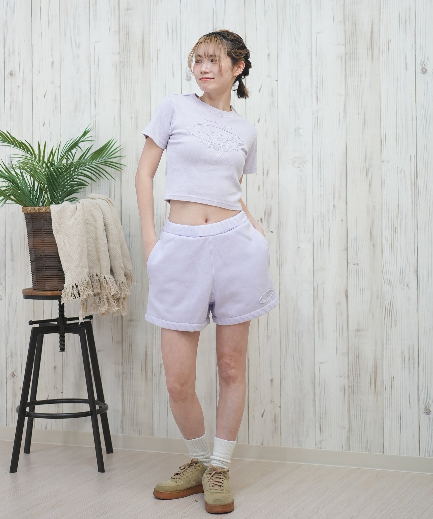 DC ディーシー ショートパンツ レディース スウェット LWS251310