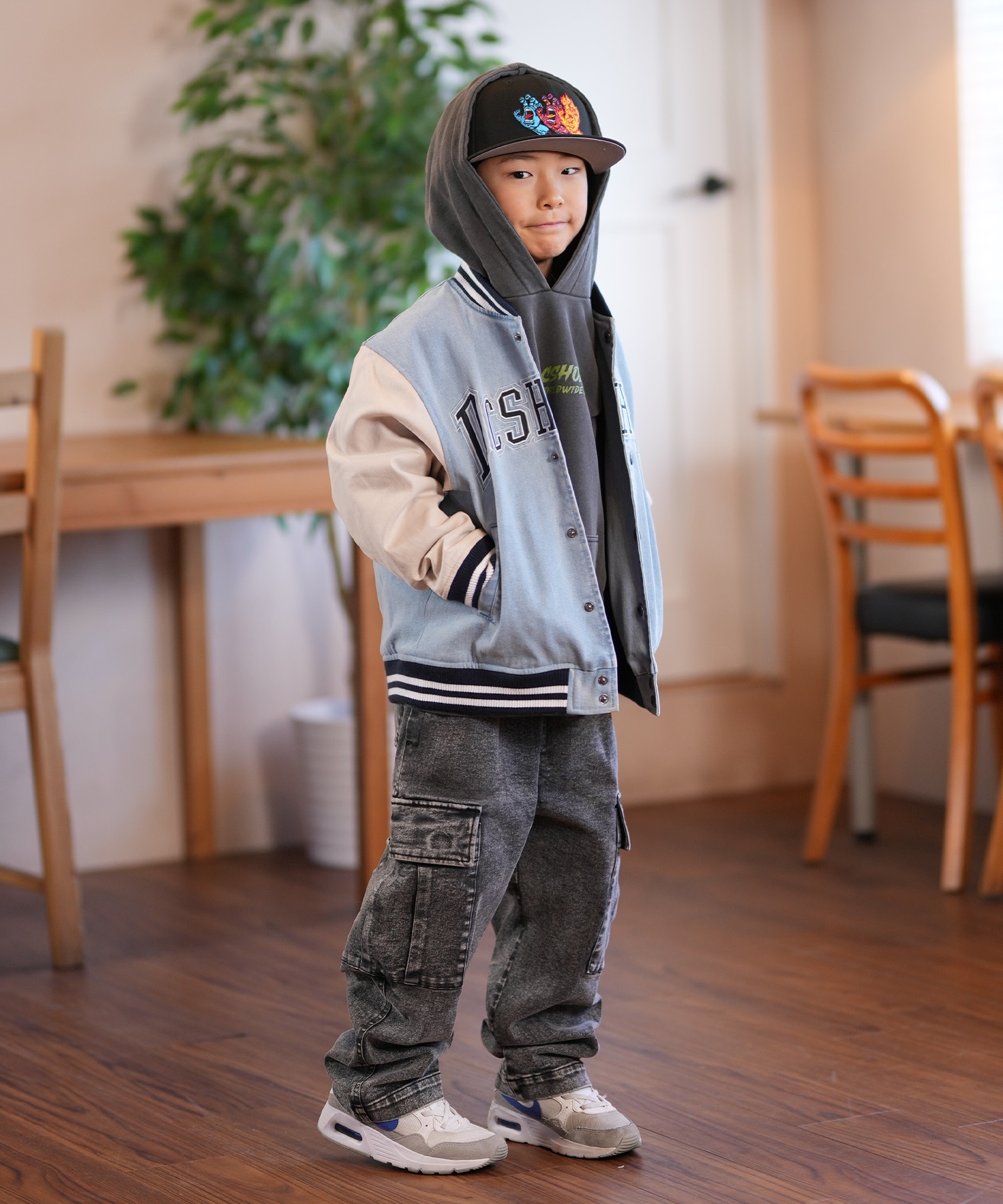 美品 DC SHOES スタジャンデザイン スノーボードウェア Jacket S