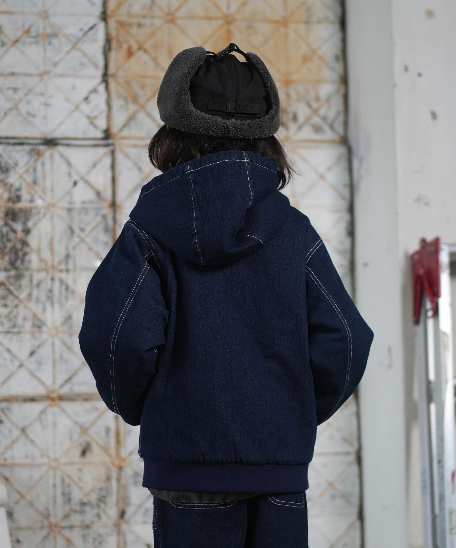 DC ディーシー アウター キッズ ジュニア 子供 ジャケット デニム生地