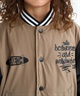 DC ディーシー アウター スタジャン キッズ ジュニア 子供 スタジアム ジャケット 中綿 25 KD VARSITY JACKET YJK254505(BLK-130cm)