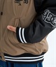 DC ディーシー アウター スタジャン キッズ ジュニア 子供 スタジアム ジャケット 中綿 25 KD VARSITY JACKET YJK254505(BLK-130cm)