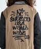 DC ディーシー アウター スタジャン キッズ ジュニア 子供 スタジアム ジャケット 中綿 25 KD VARSITY JACKET YJK254505(BLK-130cm)