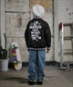 DC ディーシー アウター スタジャン キッズ ジュニア 子供 スタジアム ジャケット 中綿 25 KD VARSITY JACKET YJK254505(BLK-130cm)