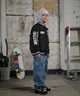 DC ディーシー アウター スタジャン キッズ ジュニア 子供 スタジアム ジャケット 中綿 25 KD VARSITY JACKET YJK254505(BLK-130cm)