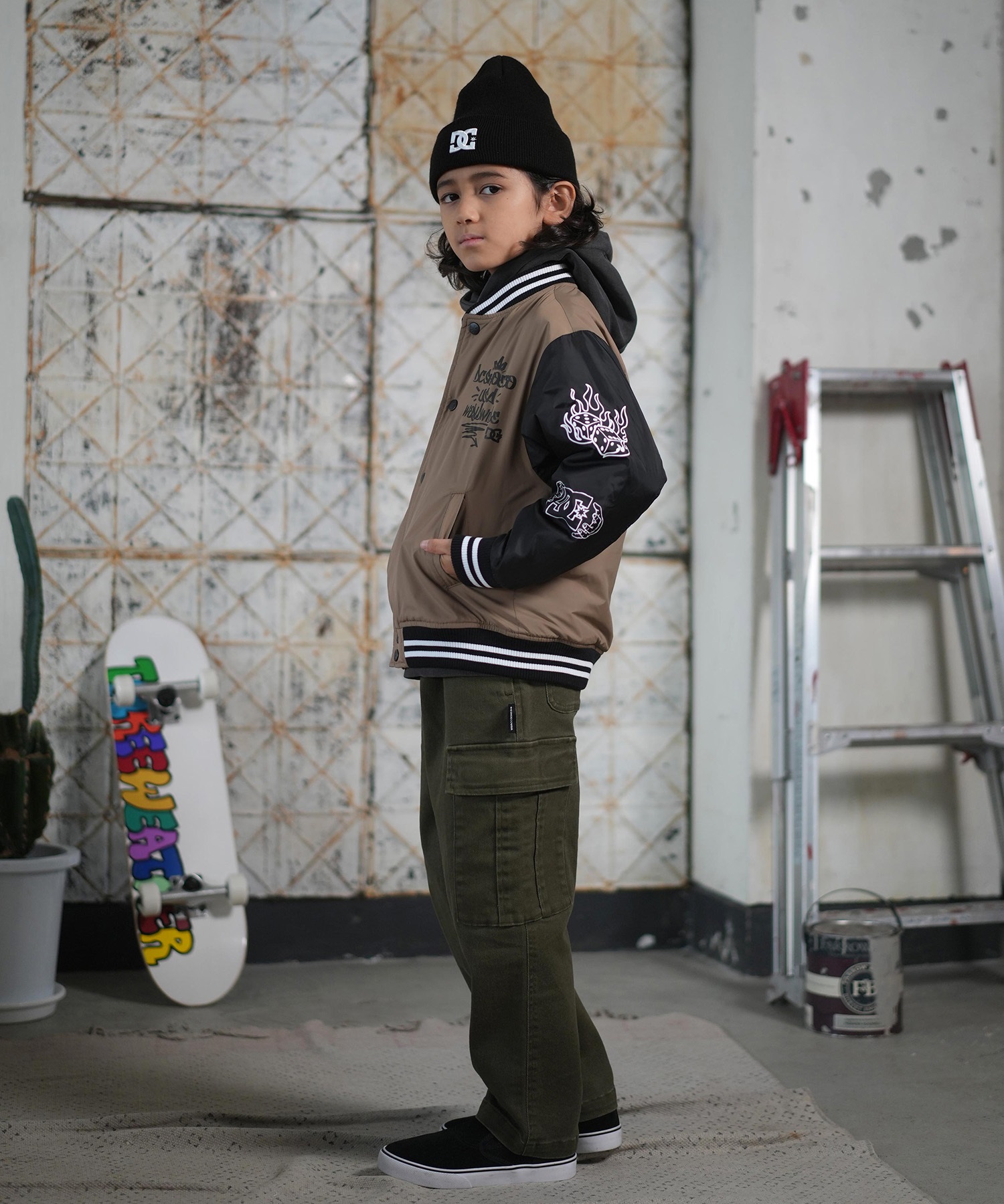 ROXY ジャケットコーデ