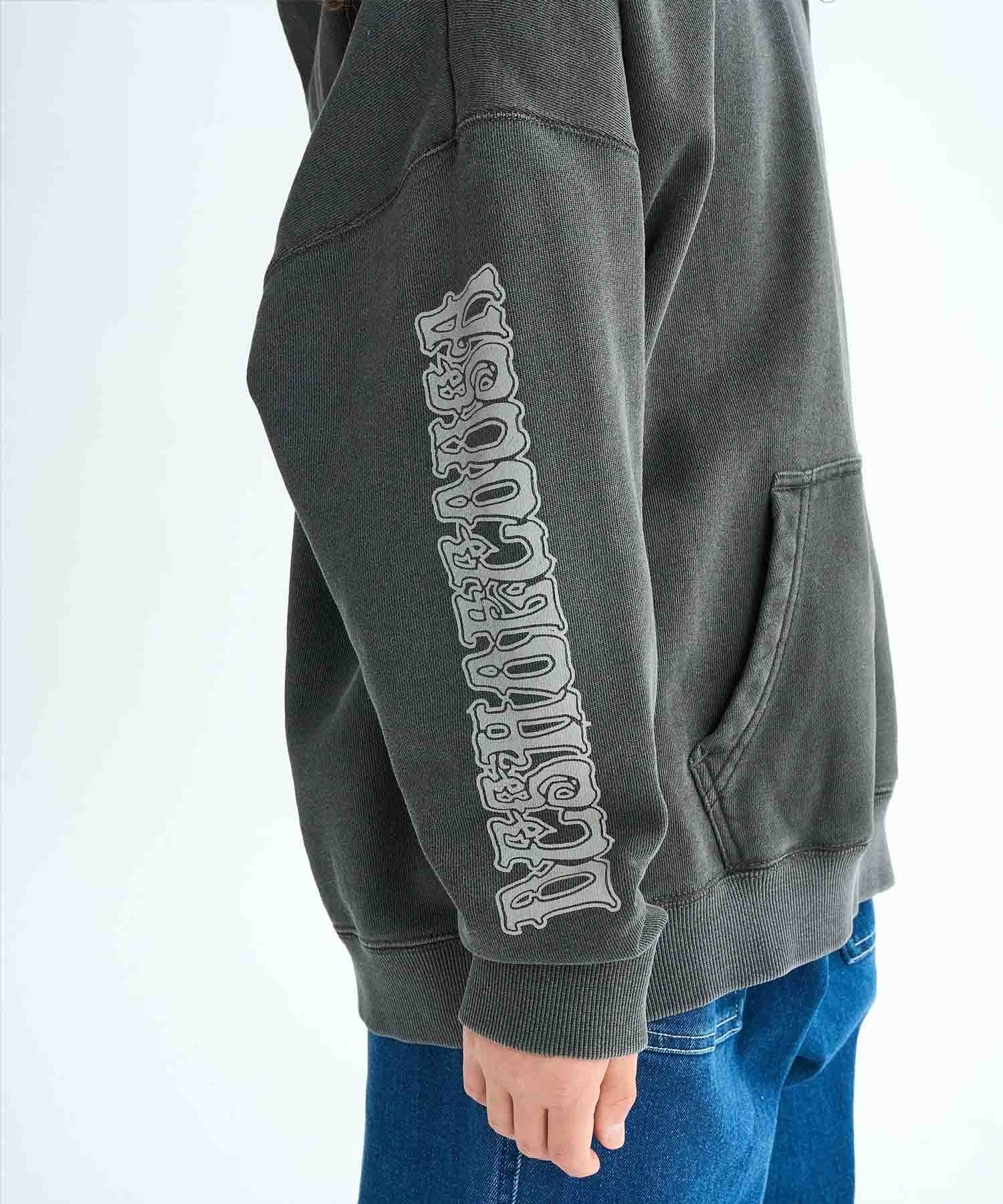 DC ディーシー プルオーバー パーカー キッズ ジュニア 子供 バック