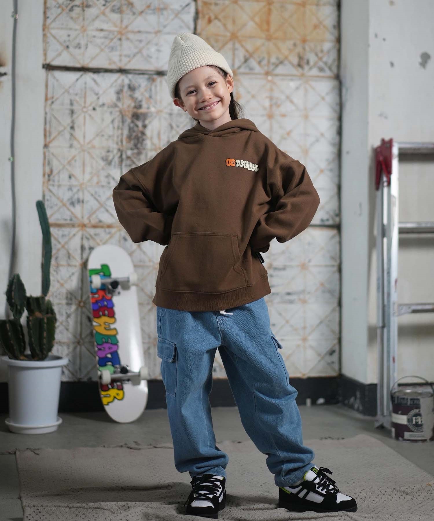 DC ディーシー プルオーバー パーカー キッズ ジュニア 子供 バック DC ディーシー プルオーバー パーカー キッズ ジュニア 子供 バック