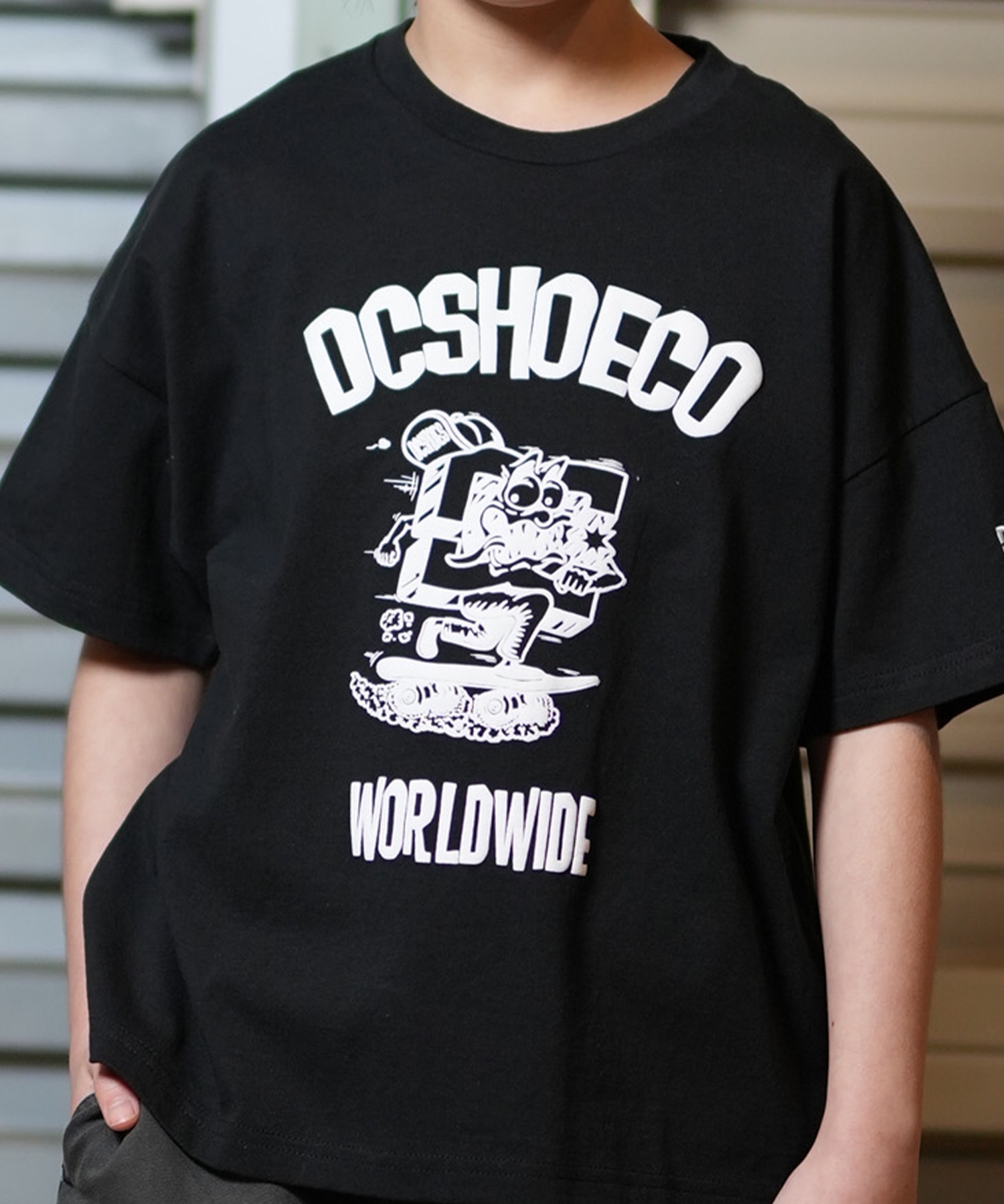 DC ディーシー キッズ 半袖 Tシャツ 25 KD PLAY SKATE SS