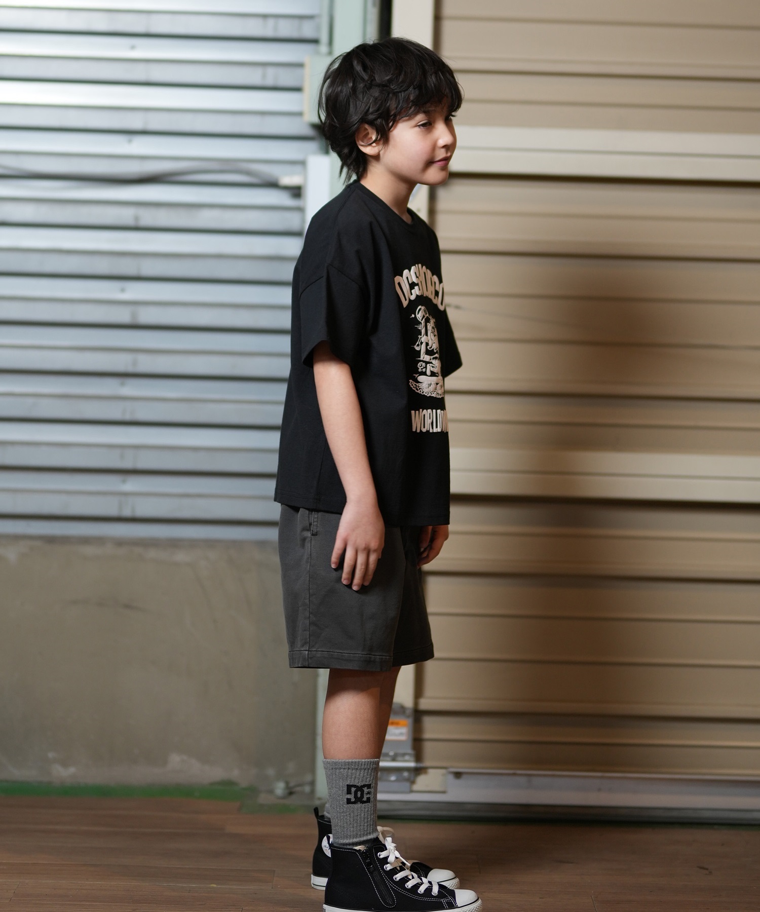 DC ディーシー キッズ 半袖 Tシャツ 25 KD PLAY SKATE SS YST251534
