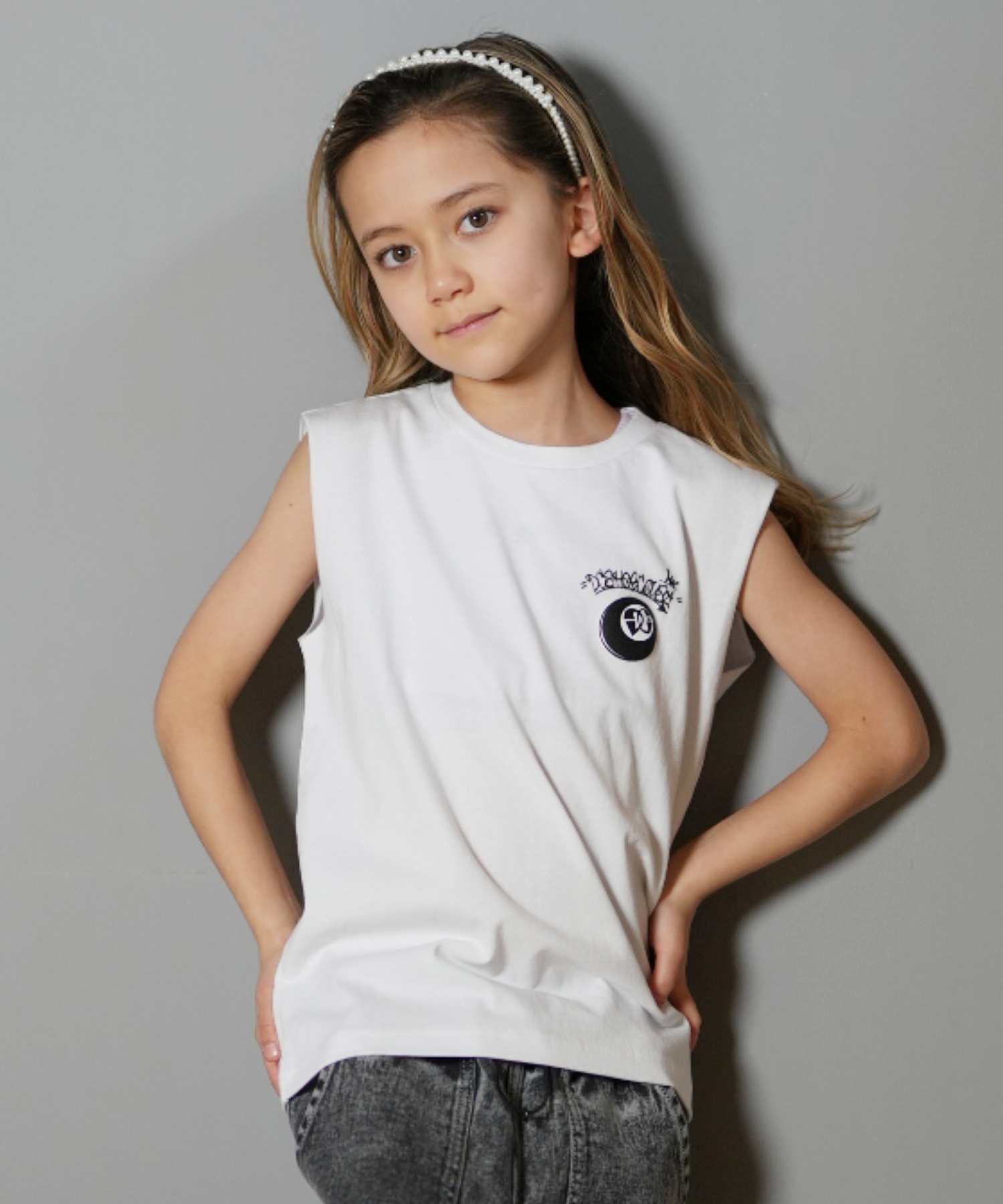 DC ディーシー タンクトップ キッズ 子供 25 KD GAME SL YSL252514M