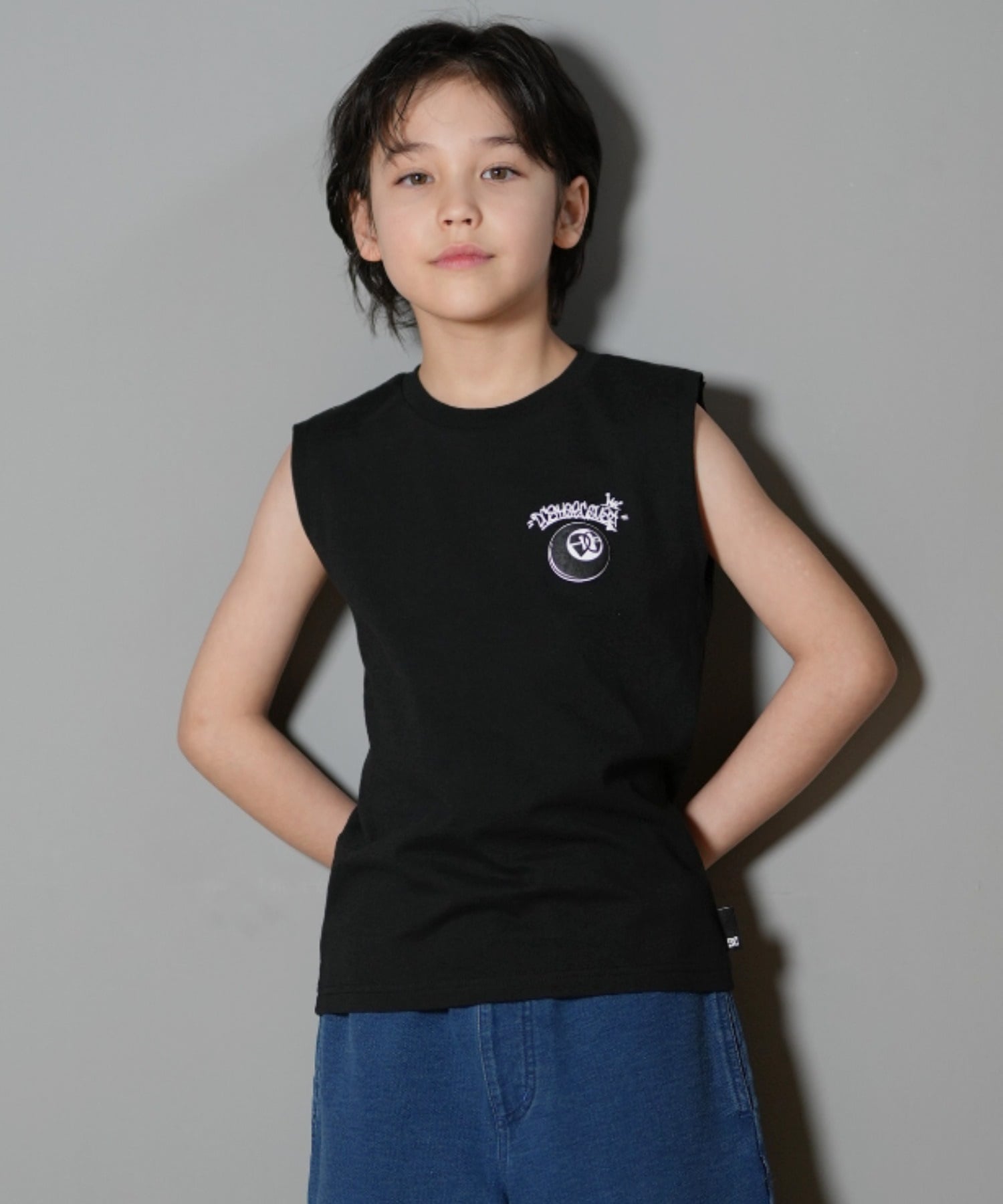 DC ディーシー タンクトップ キッズ 子供 25 KD GAME SL YSL252514M 