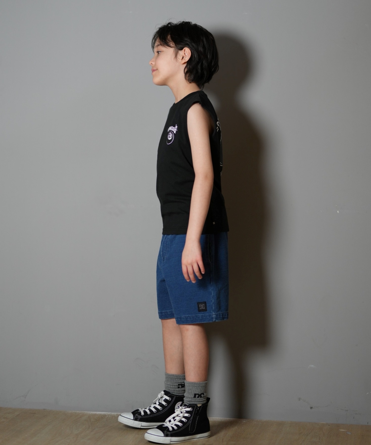 DC ディーシー タンクトップ キッズ 子供 25 KD GAME SL YSL252514M