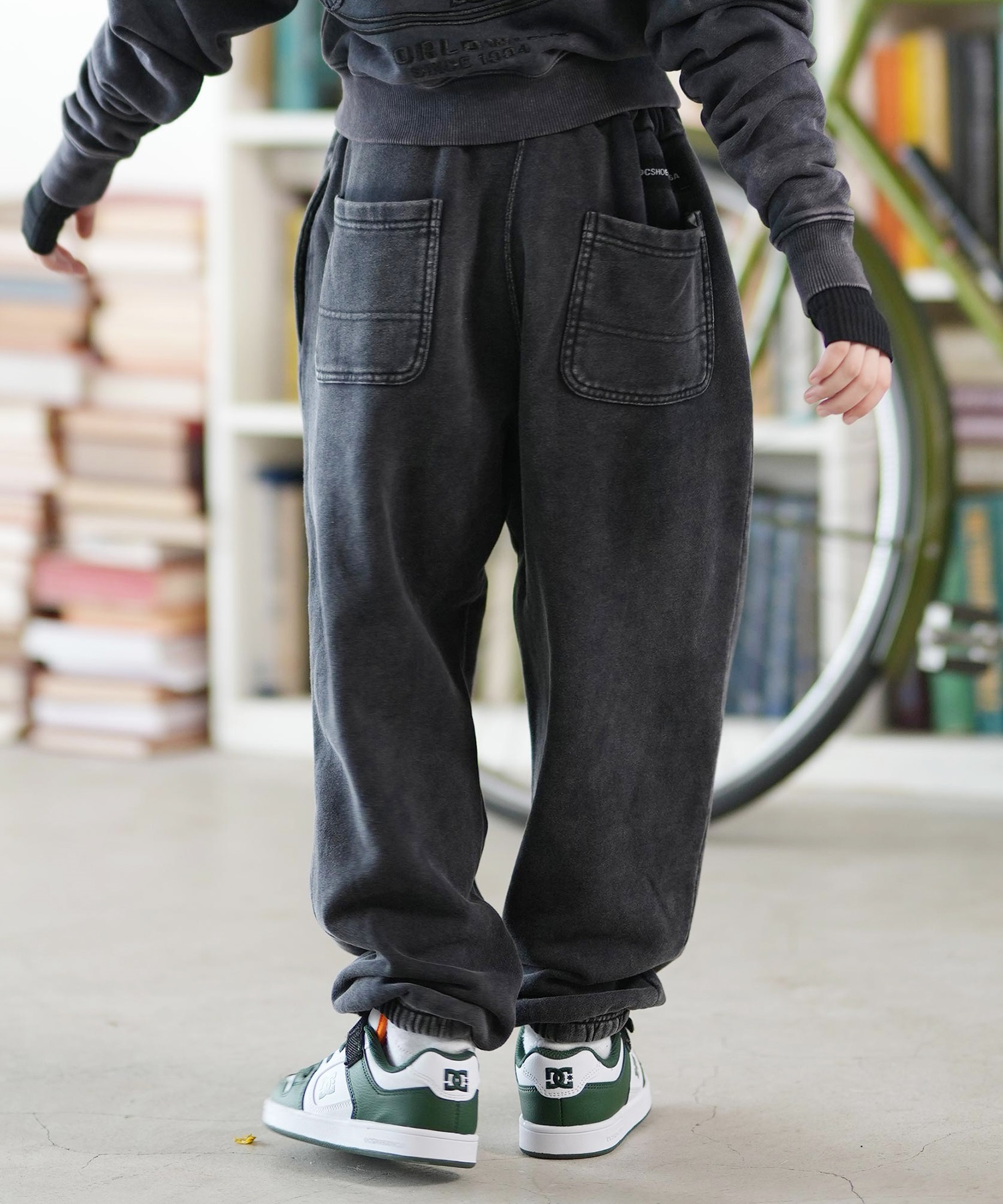 DC ディーシー ロングパンツ キッズ ロンパン 25 KD HIDDEN FLEECE PANT YPT254508(BES-130cm)