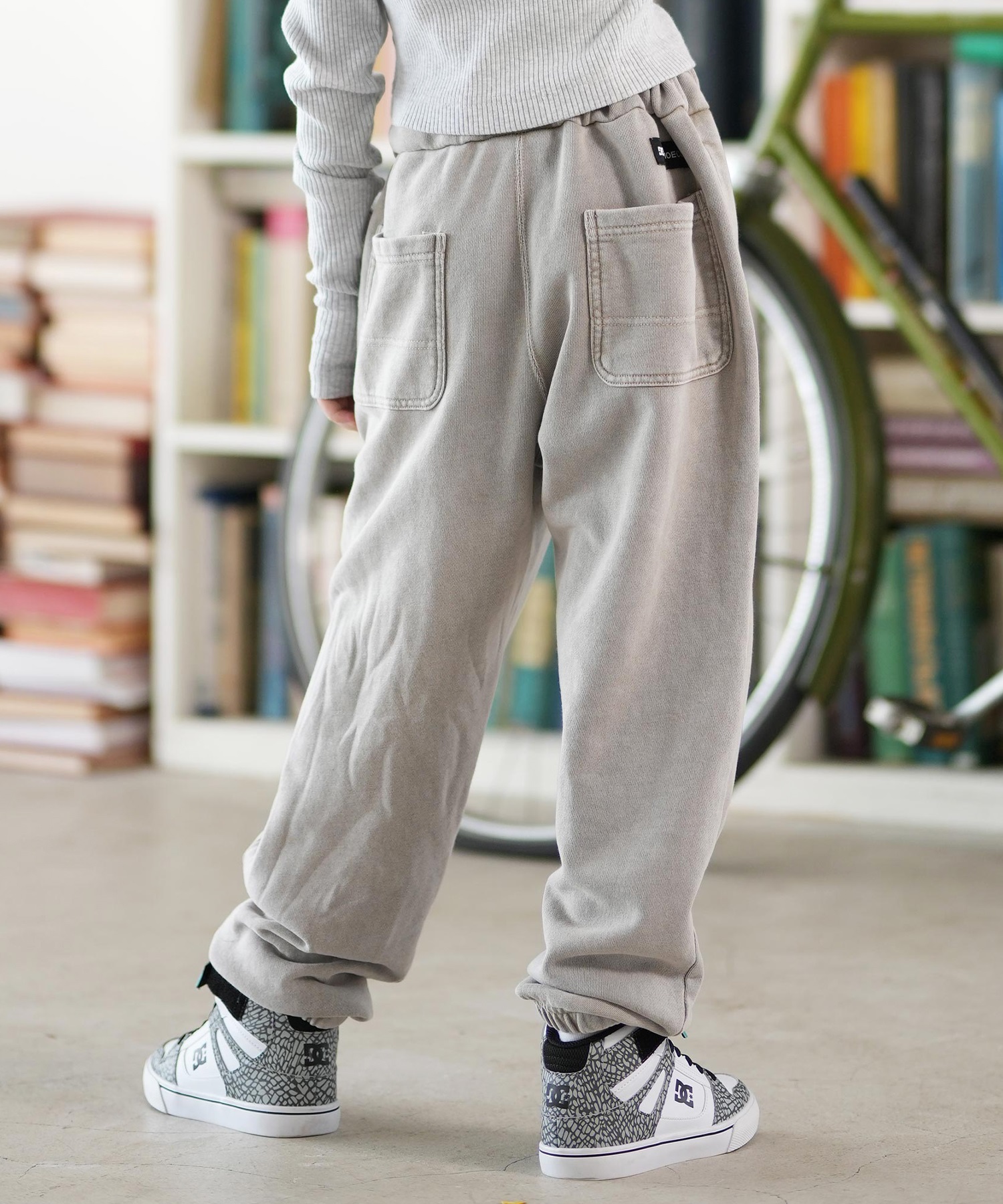 DC ディーシー ロングパンツ キッズ ロンパン 25 KD HIDDEN FLEECE PANT YPT254508(BES-130cm)