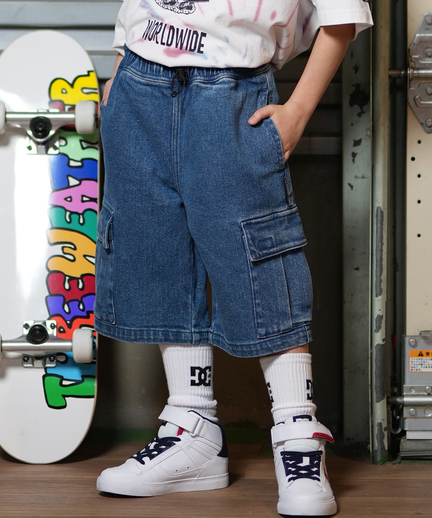 DC ディーシー ショートパンツ キッズ ショーツ 25 KD WIDE