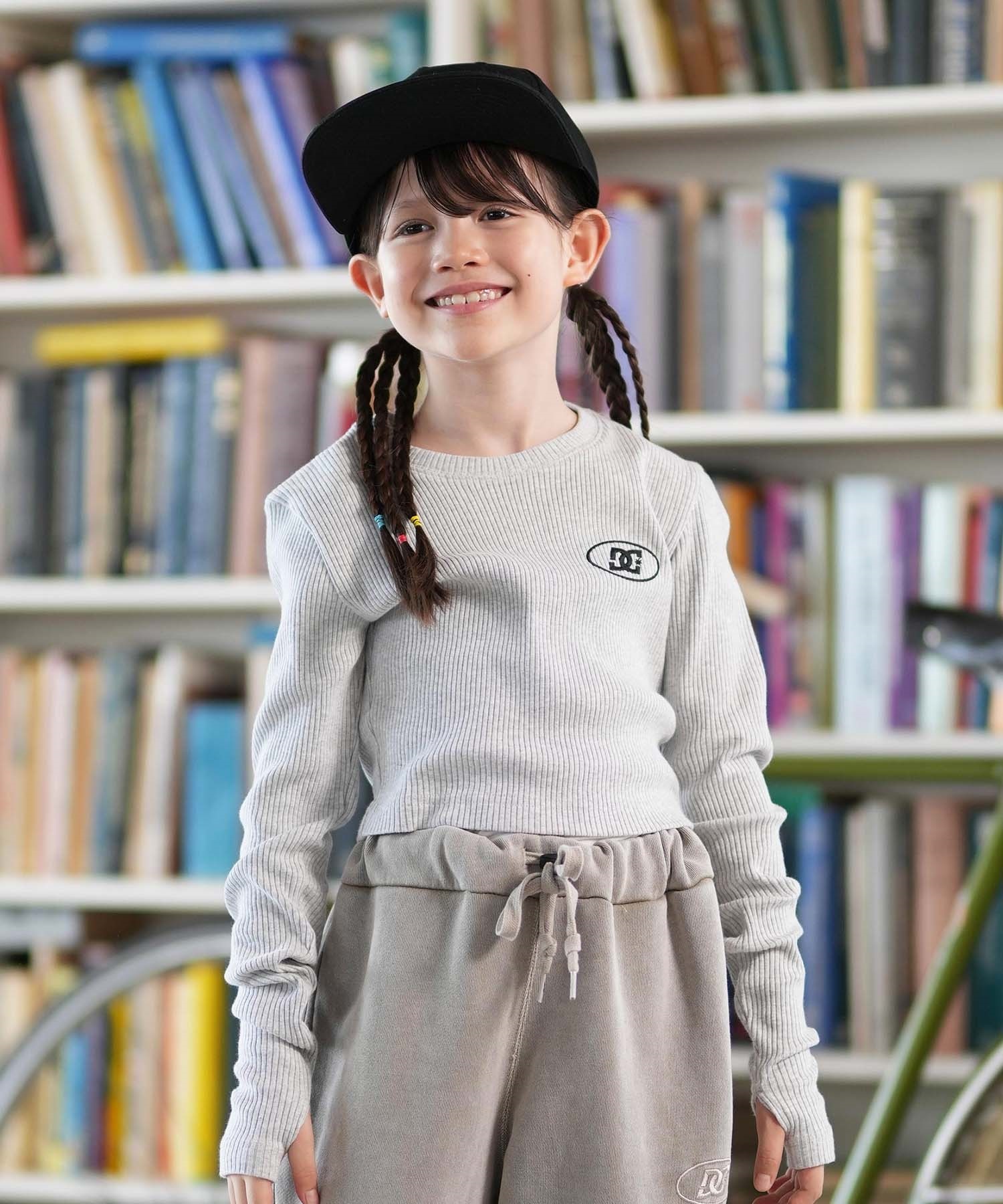 DOUBLE.B 100cm 5点 長袖T、トレーナー、ズボン DC ディーシー 長袖 Tシャツ ロンT キッズ ジュニア 子供 KD GS TELECO