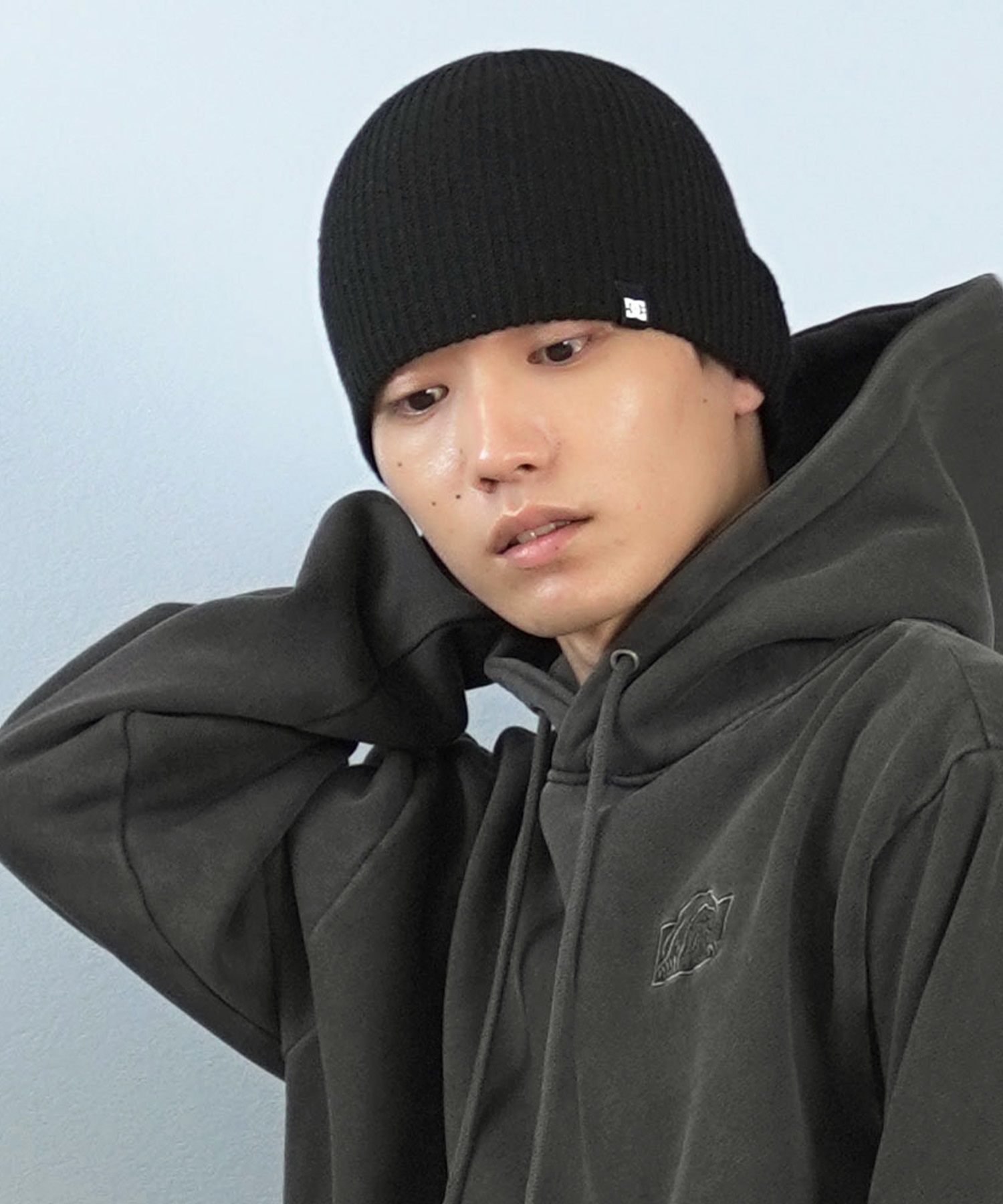DC ディーシー ビーニー ニット帽 SKULLY DBE254221 ニット帽/ビーニー