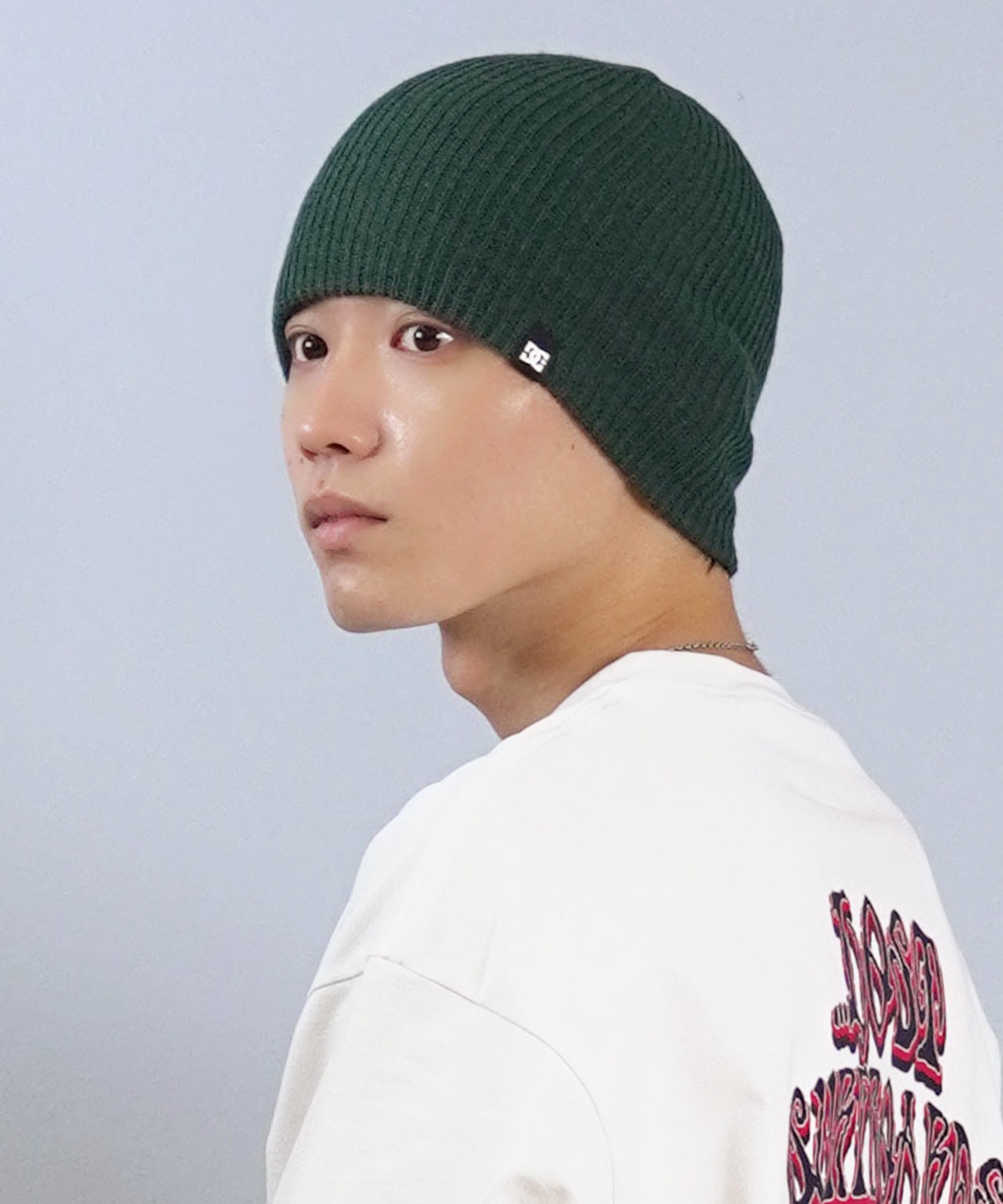 DC ディーシー ビーニー ニット帽 SKULLY DBE254221 ニット帽/ビーニー